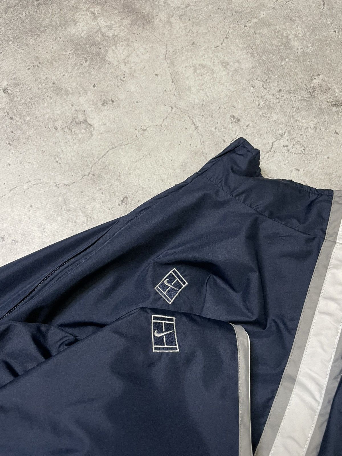 Nike VTG Y2K Nike Challenge Court Nylon Track Suit Jacket Pants Size US 32 / EU 48 - 6 Thumbnail