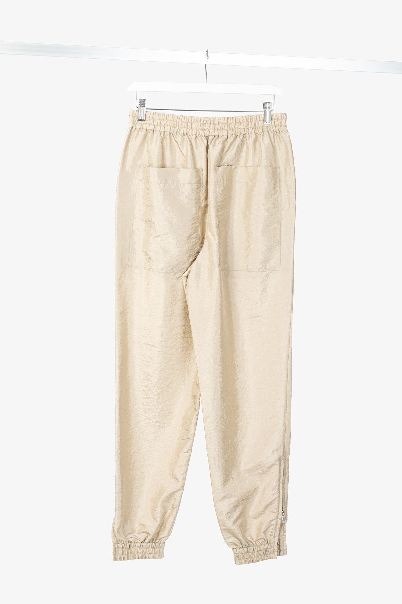 Tibi Tibi Kat Desert Sand Crispy Nylon Jogger Size 28" / US 6 / IT 42 - 2 Thumbnail
