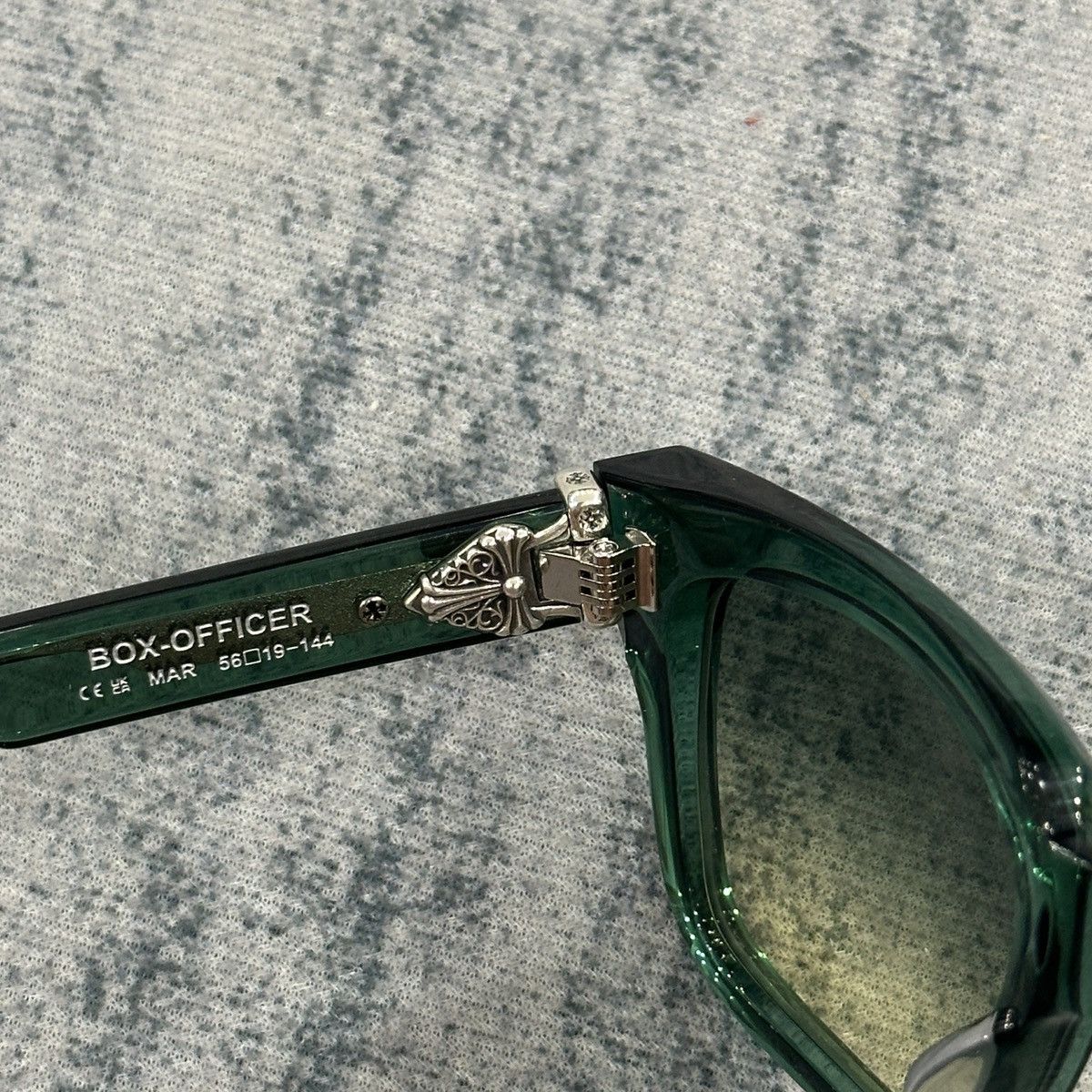 Chrome Hearts CHROME HEARTS BOX OFFICER MARINE SUNGLASSES Size ONE SIZE - 7 Thumbnail