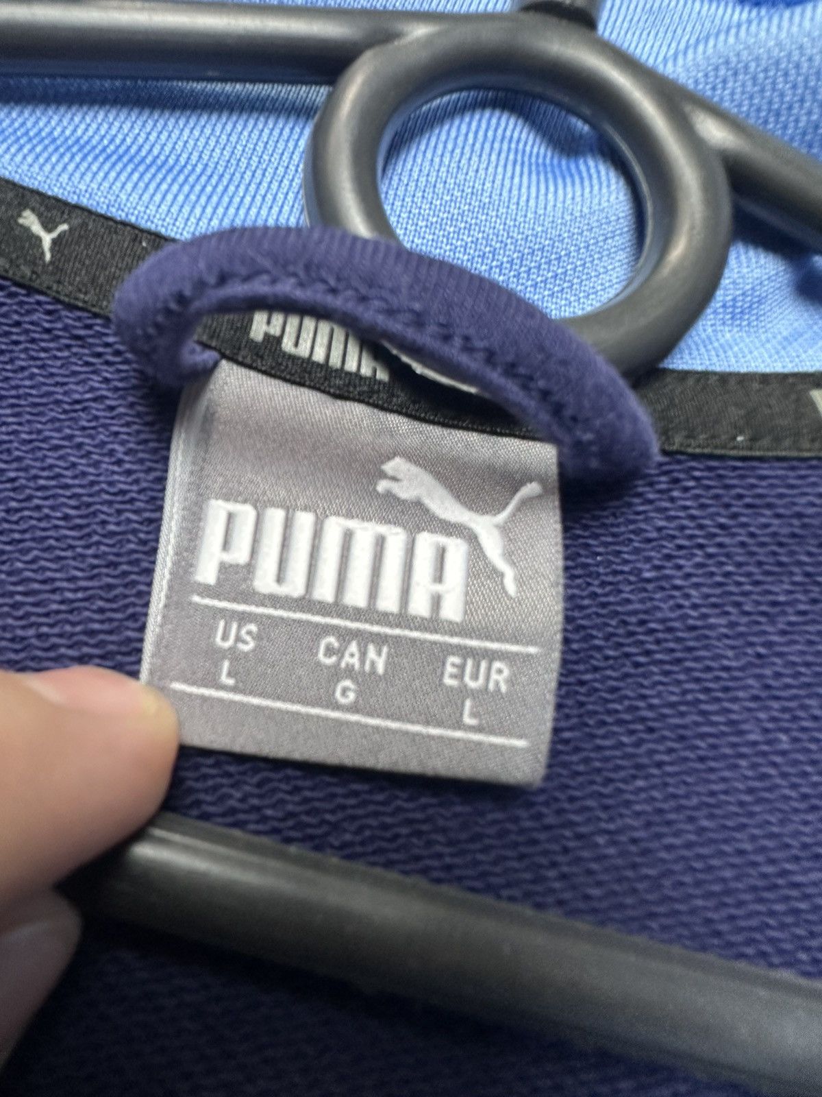 Puma × Vintage Vintage puma Manchester City soccer track jacket size L Size US L / EU 52-54 / 3 - 4 Thumbnail