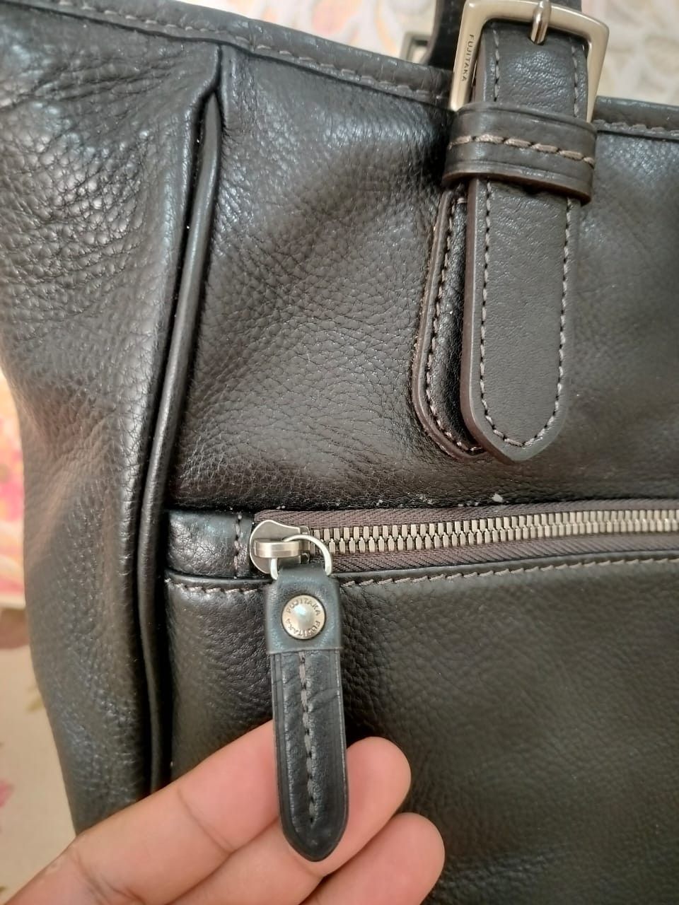 Genuine Leather Fujitaka Japan leather bag Size ONE SIZE - 3 Thumbnail