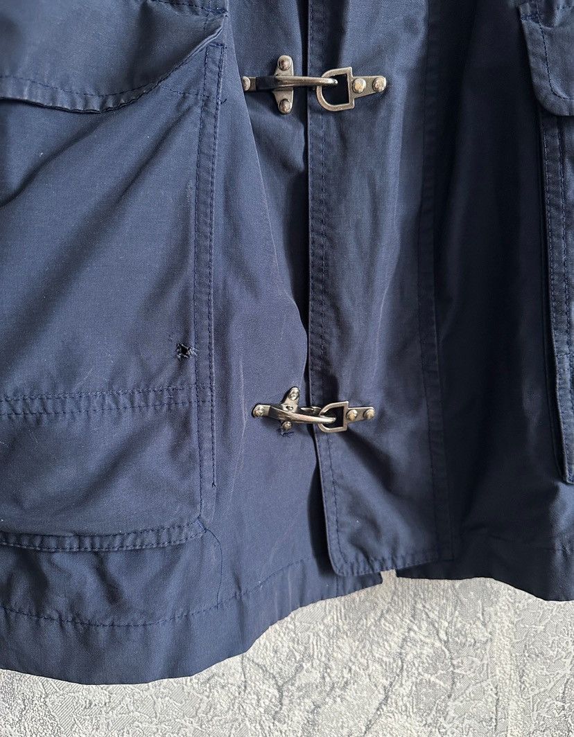 Vintage Hugo Boss fireman buckle coat jacket XL navy Size US XL / EU 56 / 4 - 6 Thumbnail