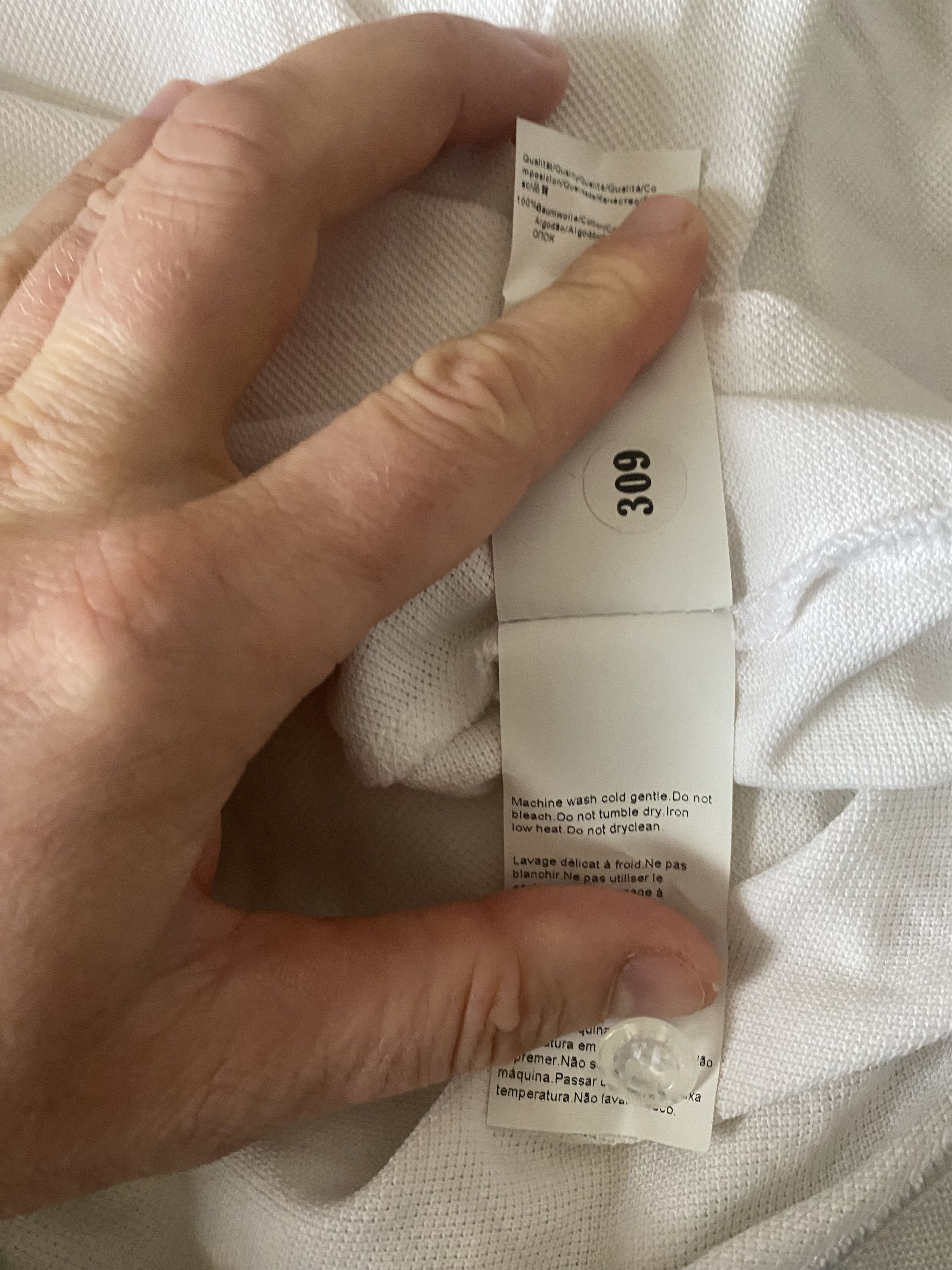 Hugo Boss White Men's polo shirt - HUGO BOSS - M - UNIQUE Size US M / EU 48-50 / 2 - 5 Thumbnail