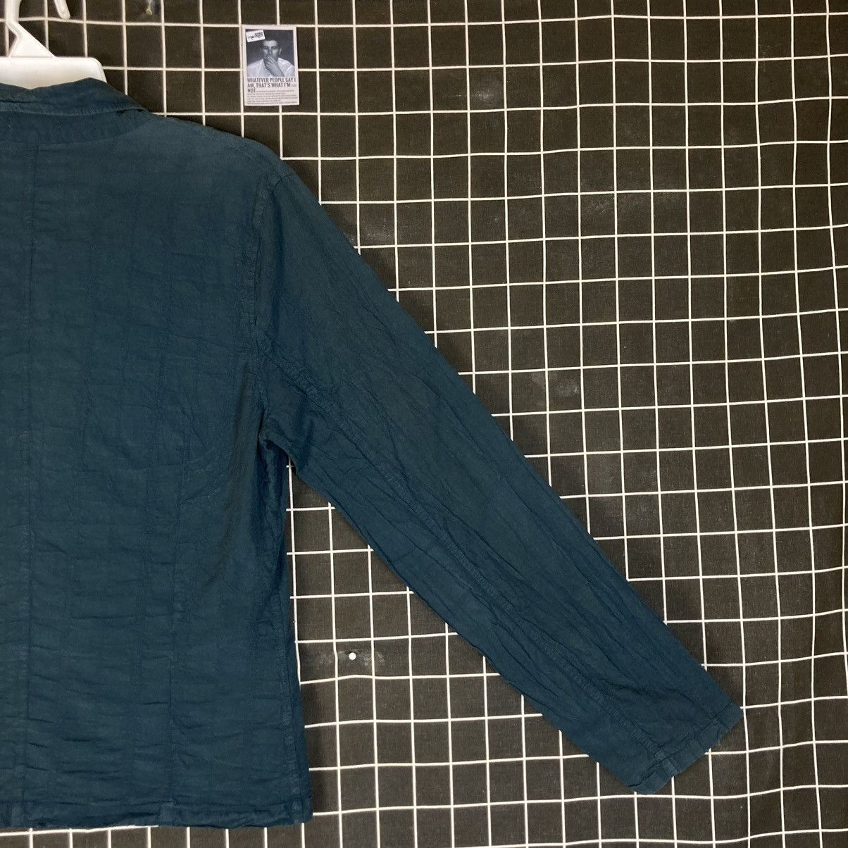 Issey Miyake 🇯🇵 PLANTATION by ISSEY MIYAKE BUTTON UP LINEN JACKET Size M / US 6-8 / IT 42-44 - 7 Thumbnail