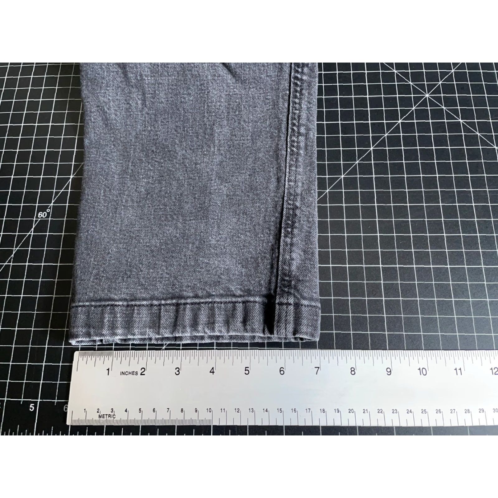 Gap Gap Jeans Men 32x28 Black Denim Straight Leg 5-Pocket Carpenter Workwear jeans Vietnam? Size US 32 / EU 48 - 7 Thumbnail