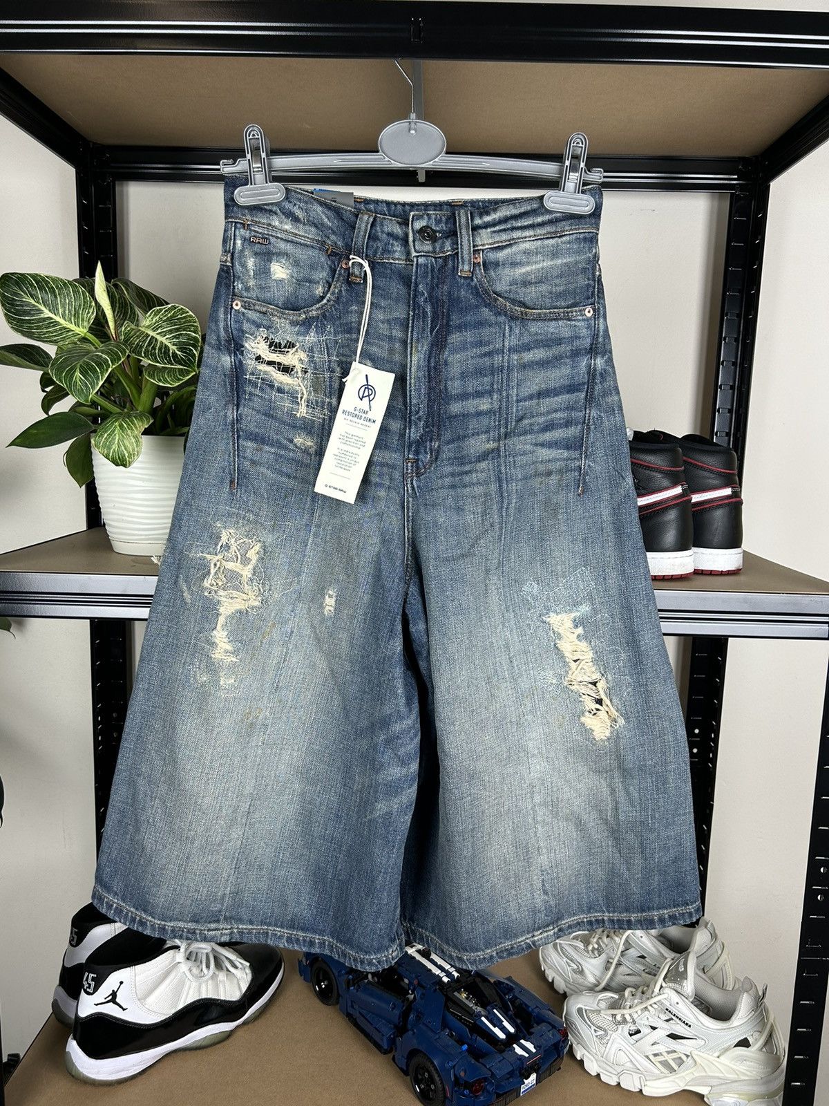 G-Star × Japanese Brand GStar RE LANC ULTRA HIGH GAUCHO WMN Size 26" / US 2 / IT 38 - 2 Thumbnail