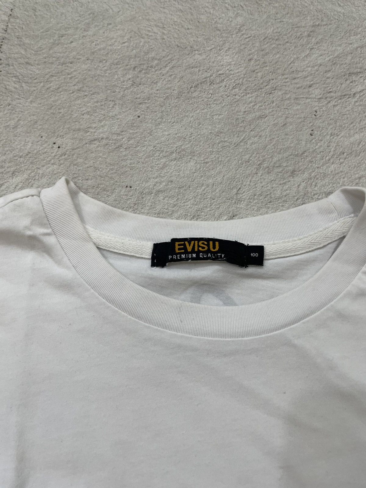 Evisu 2000s Evisu Archival Embroidered Logo T Shirt Y2K Hysteric Size M / US 6-8 / IT 42-44 - 4 Thumbnail