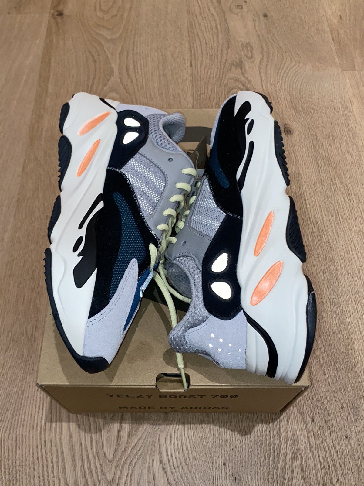Adidas × Kanye West × Yeezy Adidas Yeezy Boost 700 Wave Runner Size US 7.5 / EU 40-41 - 2 Thumbnail