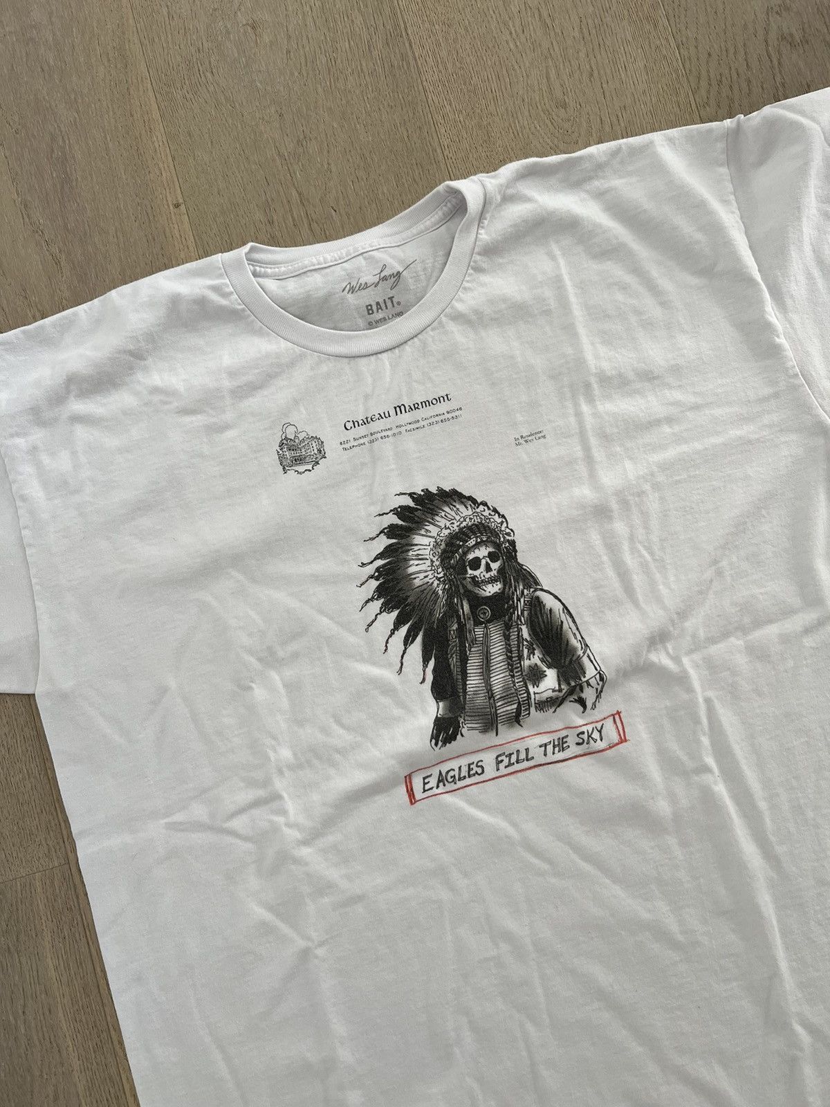 Wes Lang Wes Lang Chateau Marmont Tee | Grailed