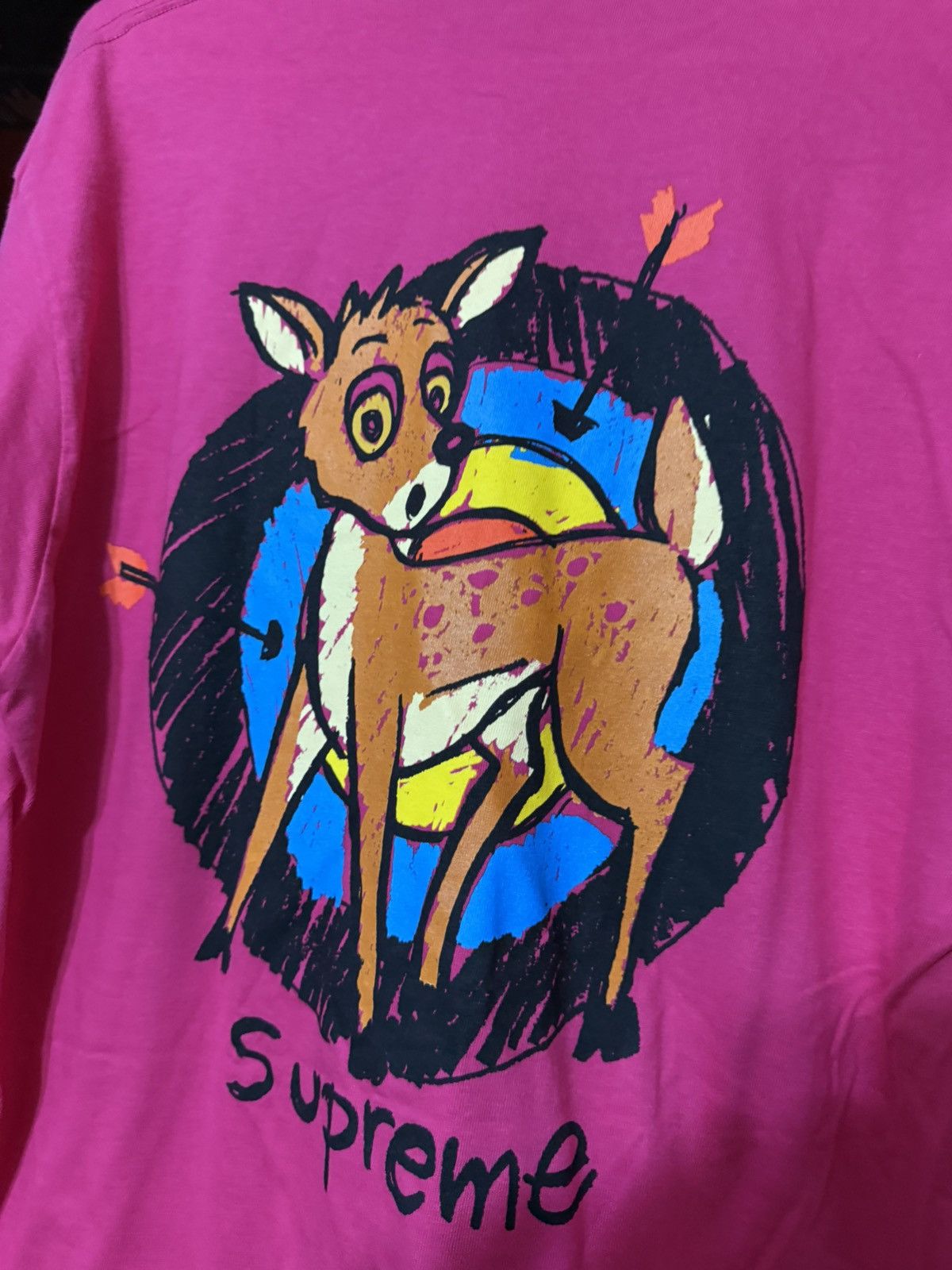 Supreme Supreme Deer Tee Size Medium Size US M / EU 48-50 / 2 - 4 Thumbnail