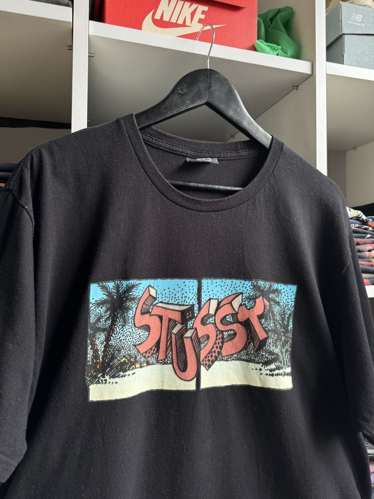 Stussy Stussy Graphic Spellout T Shirt Tee Size US L / EU 52-54 / 3 - 4 Thumbnail