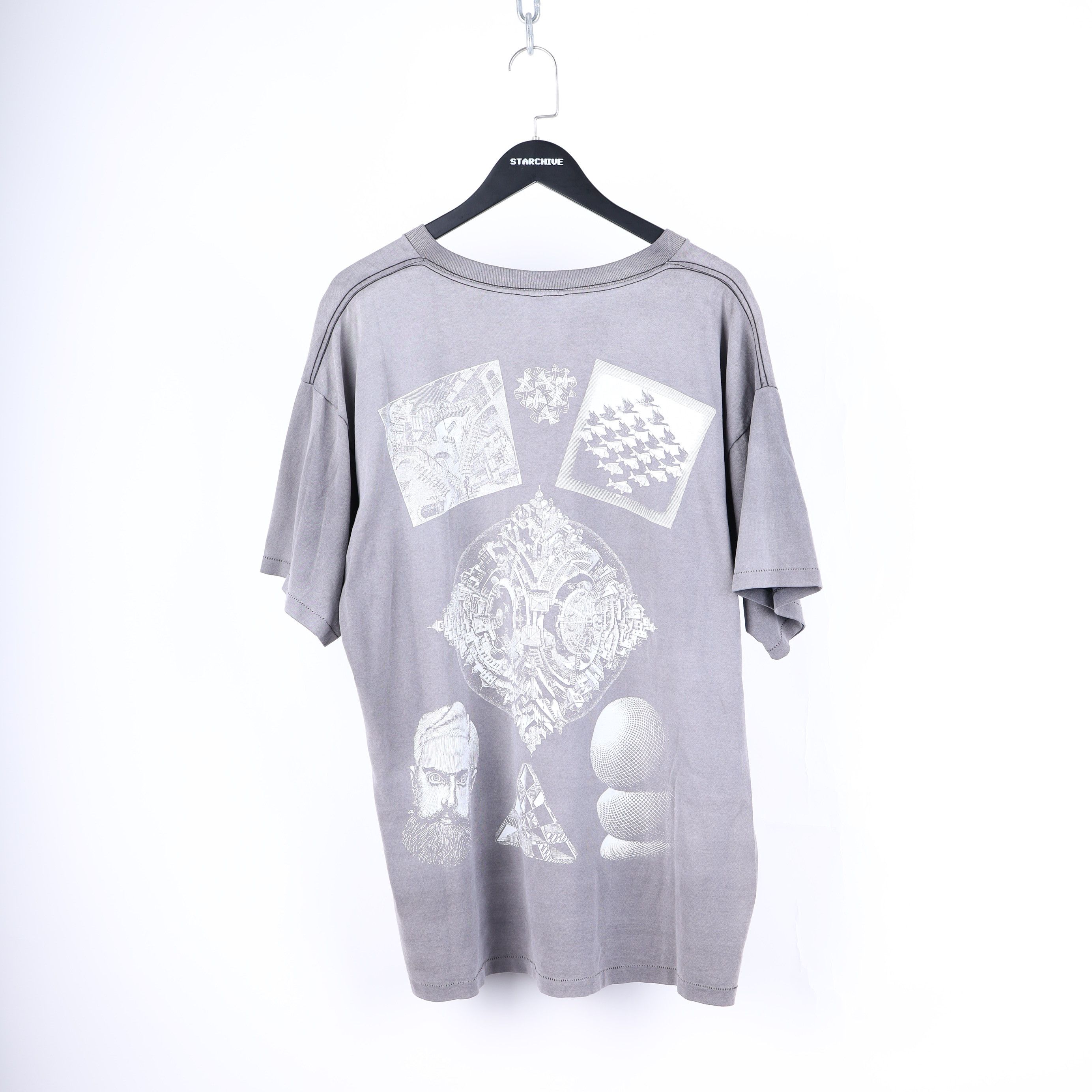 Vintage MC Esher Faded Tee Size US XL / EU 56 / 4 - 7 Thumbnail