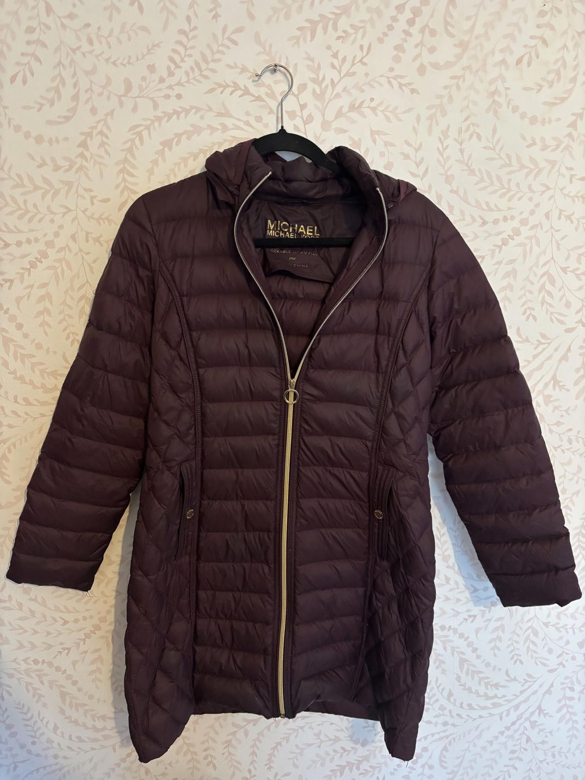 Michael Kors Michael Kors Packable Down Fill Women's Coat PM Size M / US 6-8 / IT 42-44 - 1 Thumbnail