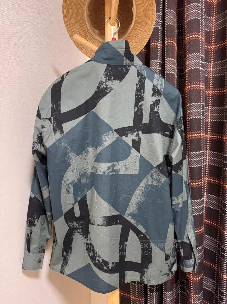 Hermes Hermes Sun Protection Shirt, Shirt Jacket, Classic Pattern Size US XXS / EU 40 - 2 Thumbnail