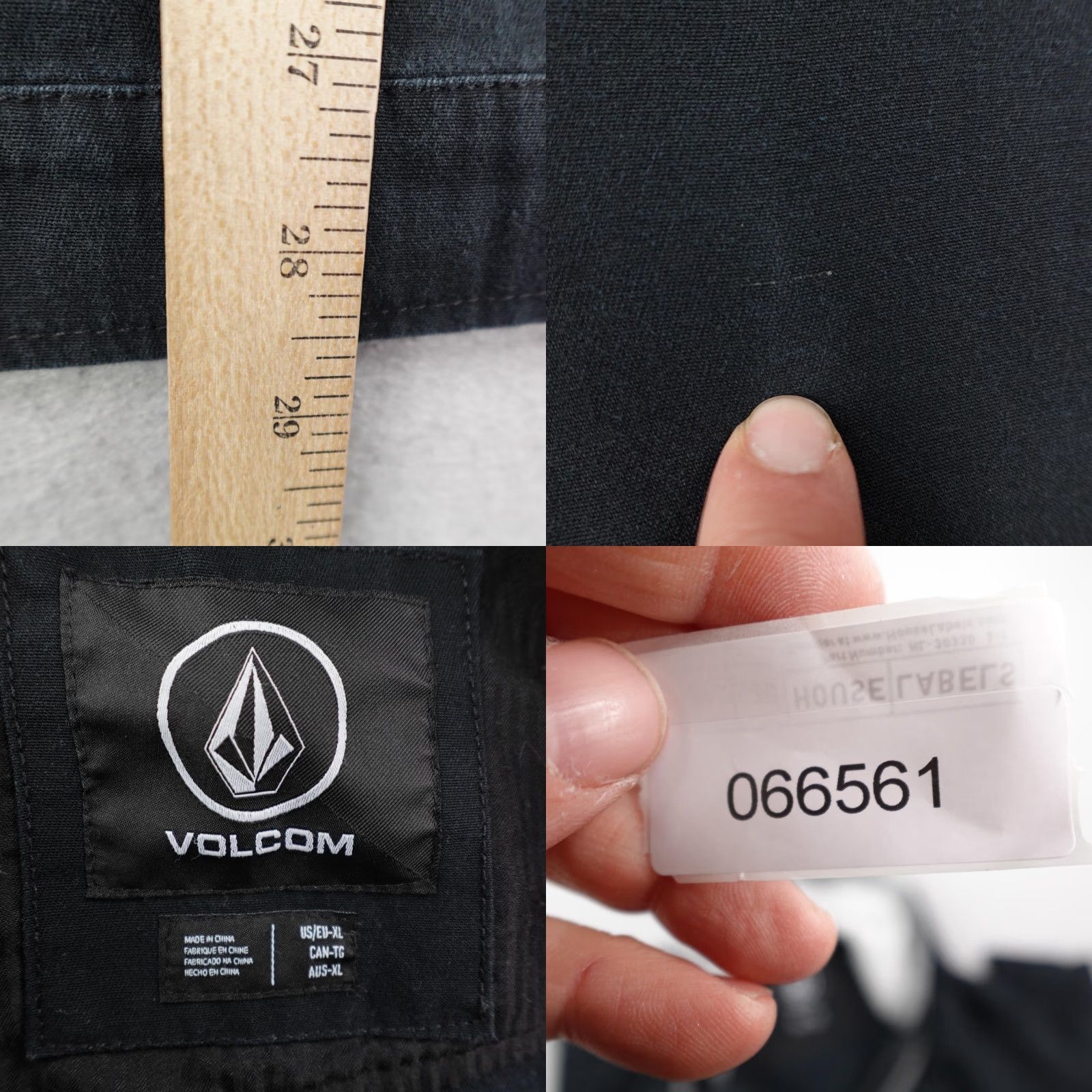 Volcom Volcom Jacket Mens XL Hooded Full-Zip Canvas Workwear Outdoor Coat Blue Mens Size US XL / EU 56 / 4 - 8 Thumbnail