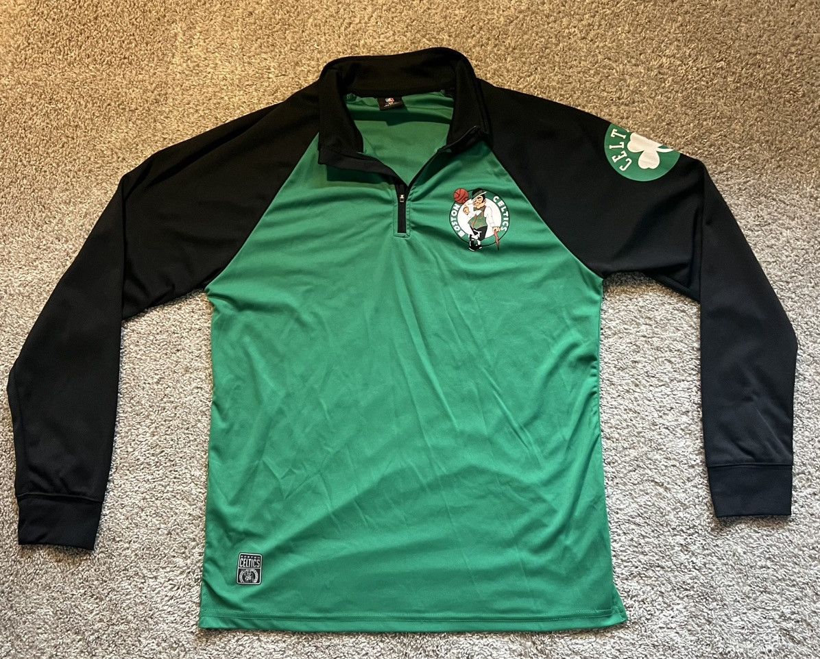 NBA Boston Celtics’ Nylon Logo Quarter Zip Size US M / EU 48-50 / 2 - 1 Thumbnail