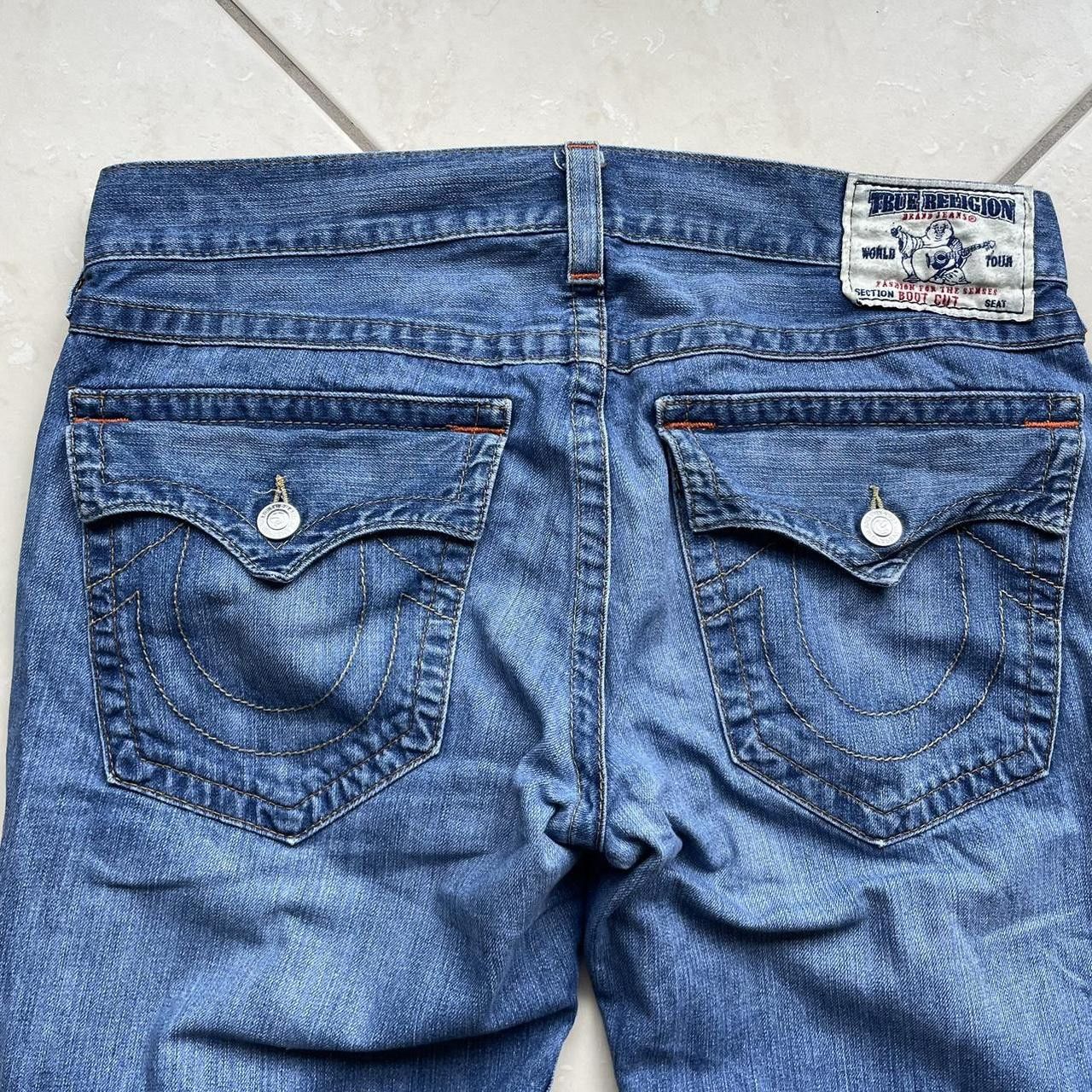 True Religion × Vintage Vintage Y2K 90's True Religion Boot Cut Baggy Wide Leg Jeans Size US 36 / EU 52 - 2 Thumbnail