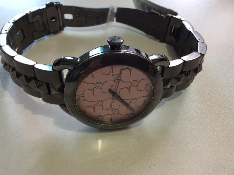 Karl Lagerfeld Karl Lagerfeld ladies cream dial black bracelet watch Size ONE SIZE - 2 Thumbnail