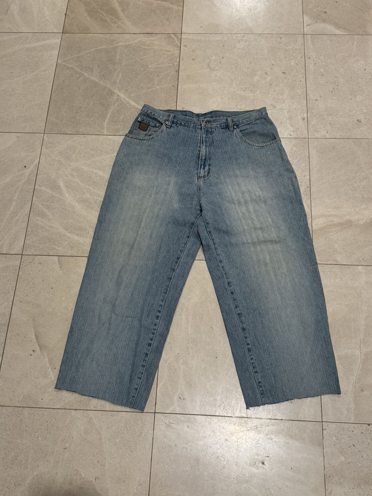 Vintage vintage light wash jeans Size US 36 / EU 52 - 1 Thumbnail
