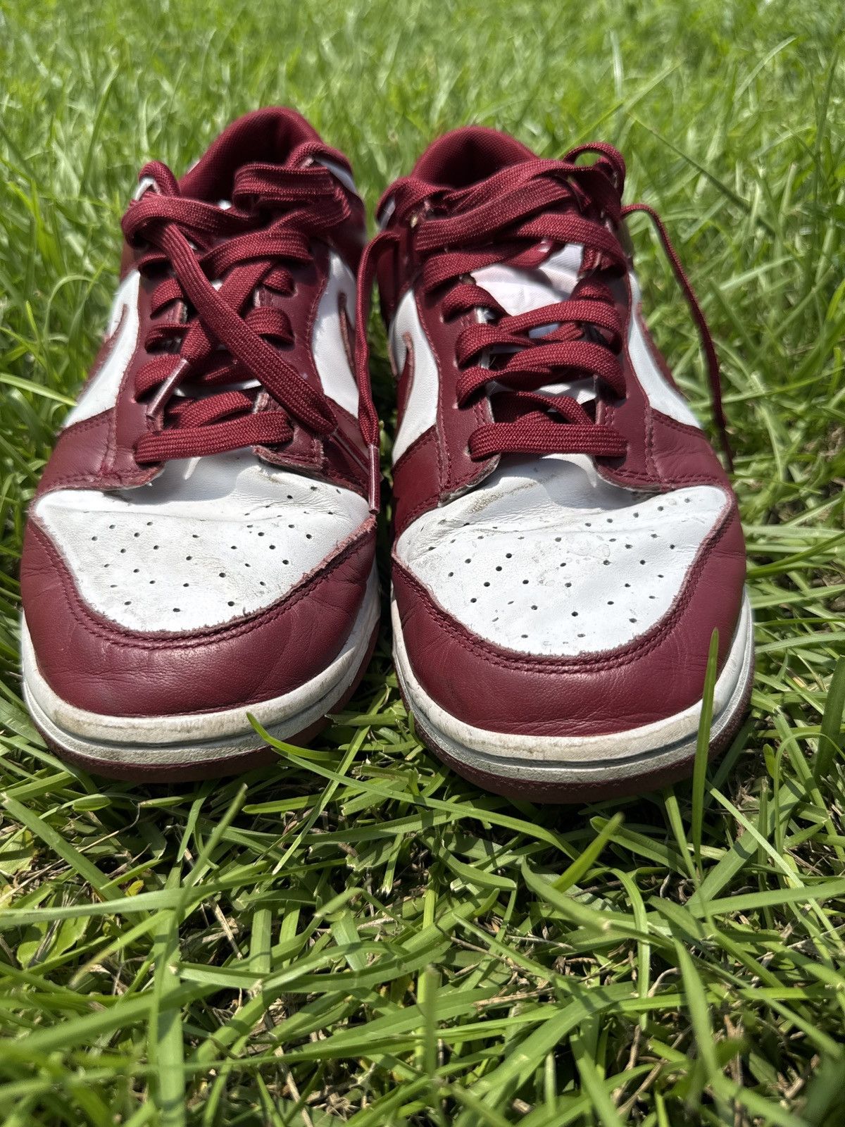 Nike “Team Red” Low Dunks Size US 9.5 / EU 42-43 - 2 Thumbnail