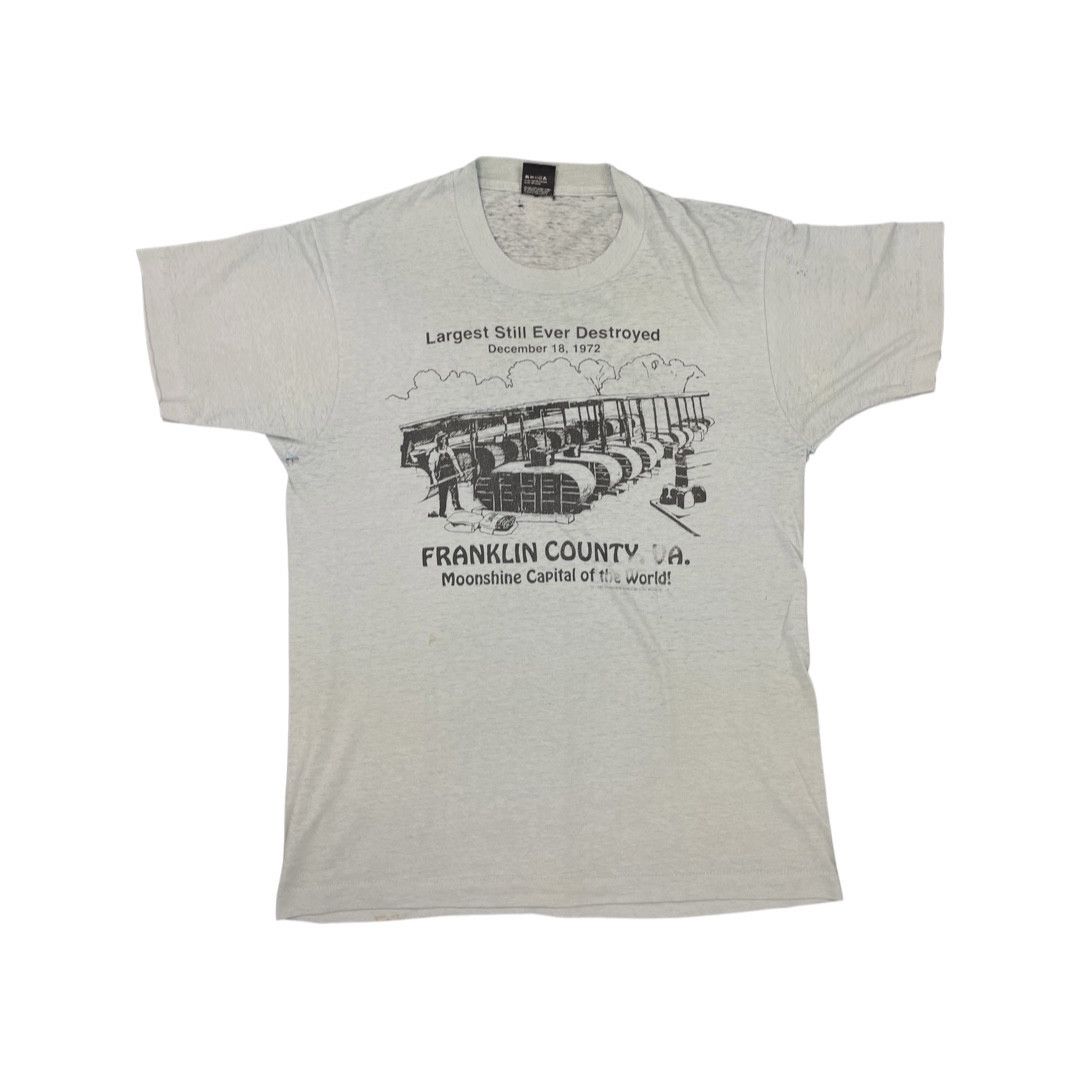 Vintage Vintage 1990 largest still ever destroyed t-shirt Size US L / EU 52-54 / 3 - 1 Thumbnail