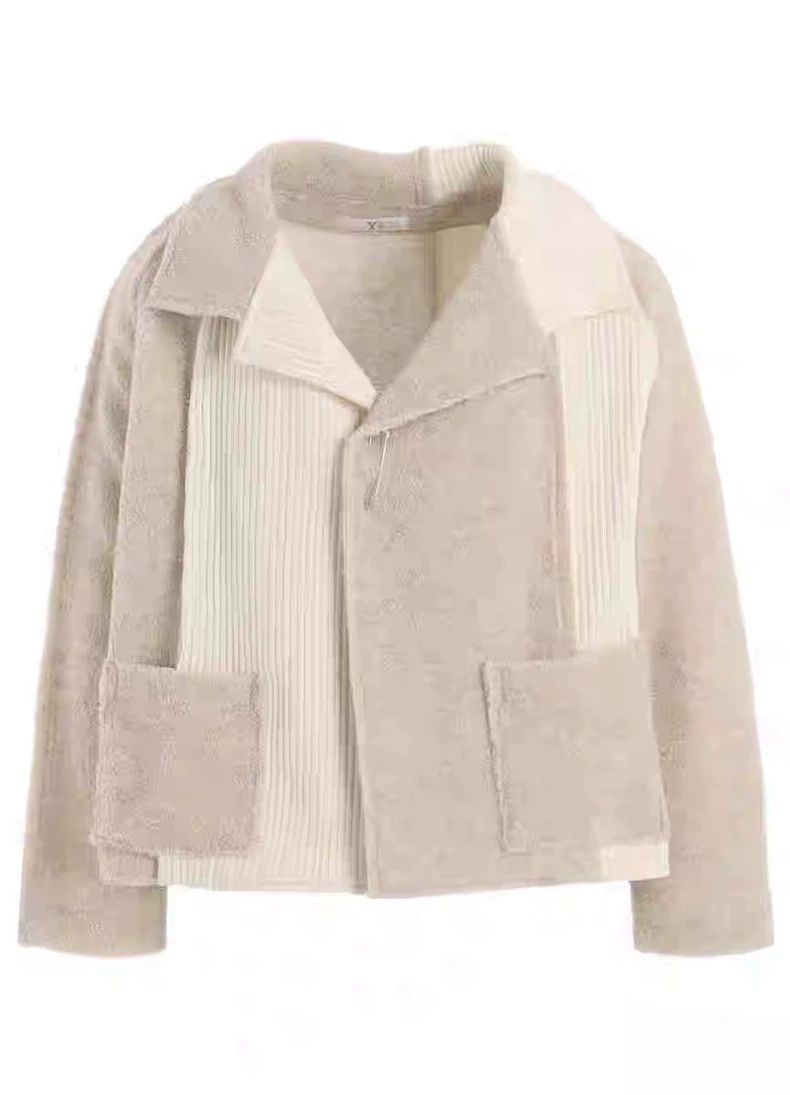 Y's Y's 24AW pin cropped casual patchwork jacket Size US M / EU 48-50 / 2 - 8 Thumbnail