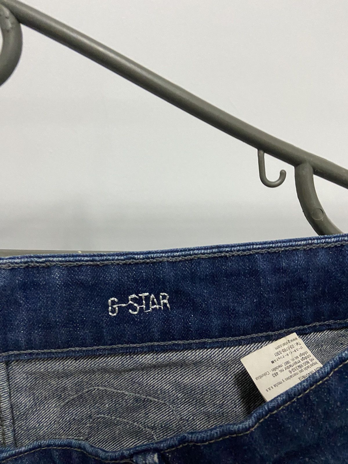G-Star × Vintage G-Star Raw jeans Denim Pants big logo GS01 Size US 31 - 6 Thumbnail