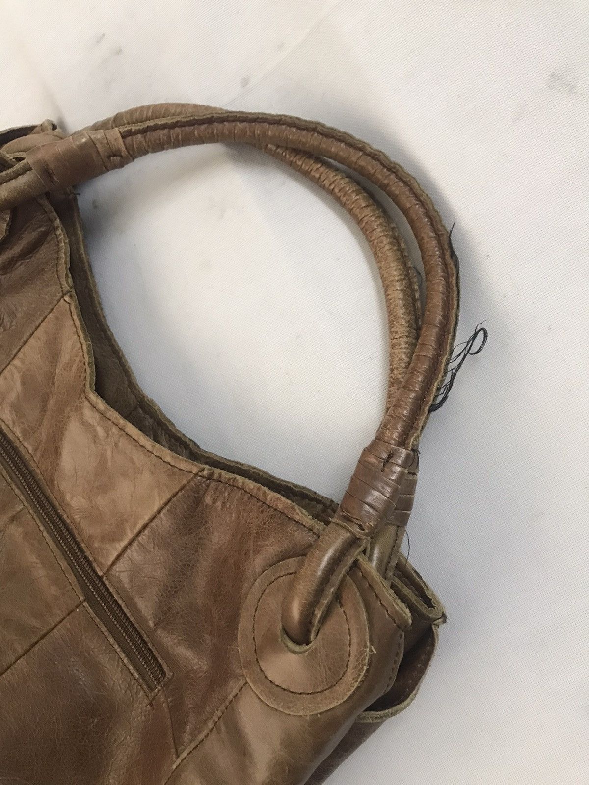 If Six Was Nine Goa - Leather Patch & Braid Shoulder Bag Size ONE SIZE - 5 Thumbnail