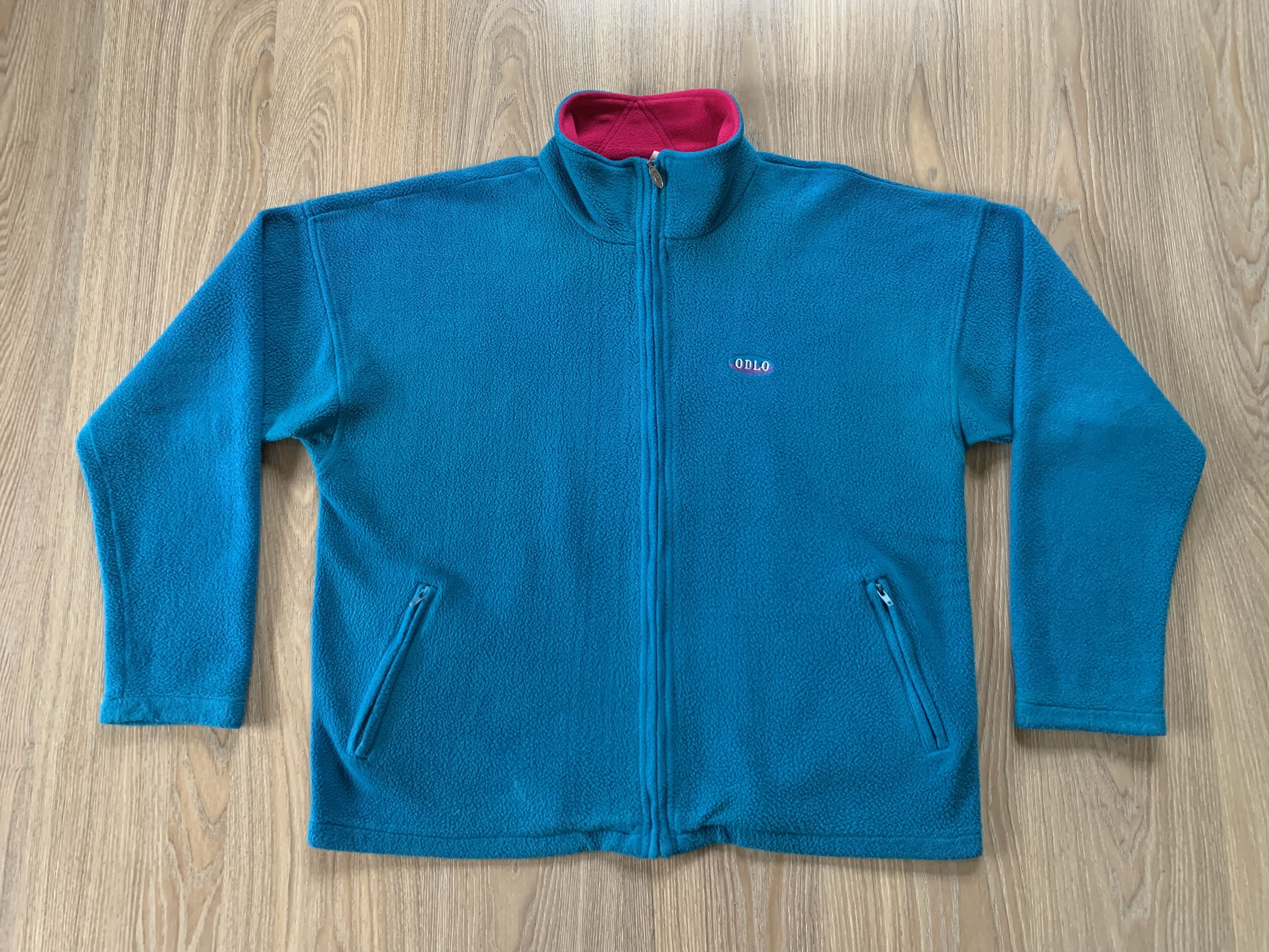 Odlo × Vintage Vintage Odlo Fleece Sweatshirt Zipper Size US XL / EU 56 / 4 - 2 Thumbnail