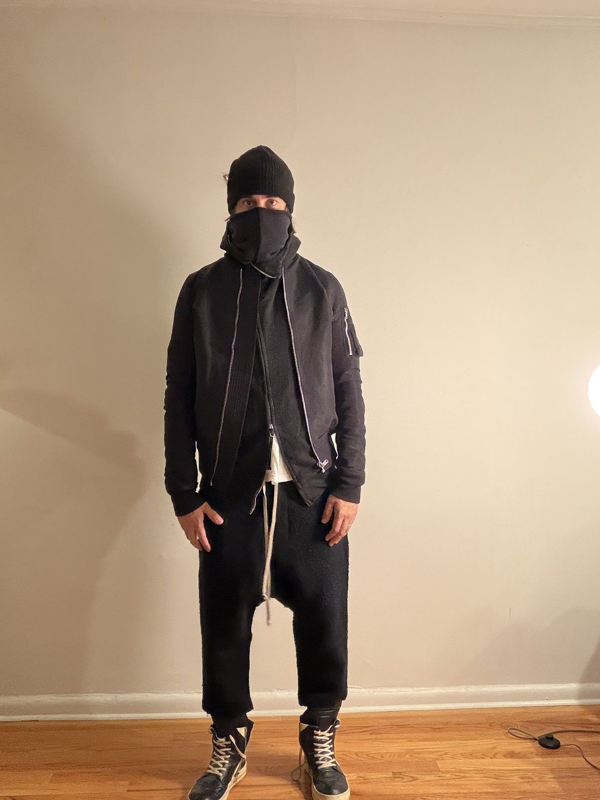 Rick Owens Rick Owens Flight Bomber Jacket Size US M / EU 48-50 / 2 - 1 Thumbnail