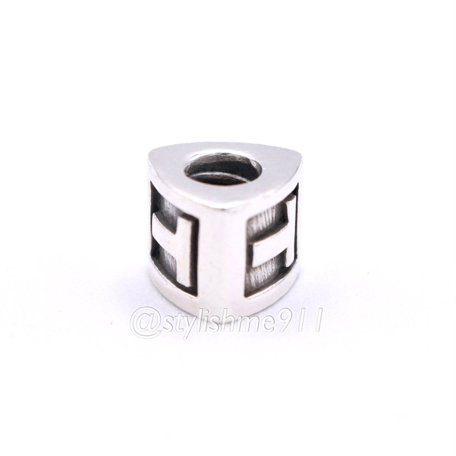 pandora Authentic PANDORA Retired Alphabet Bead - Letter T - 790323T Size ONE SIZE - 11 Thumbnail