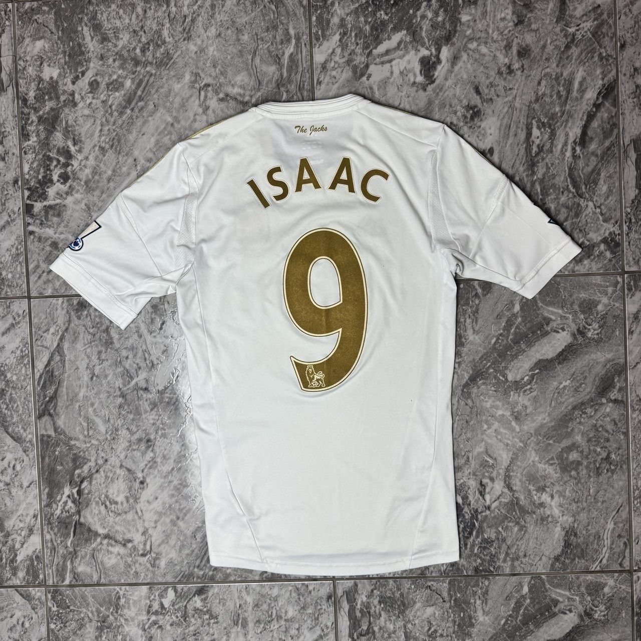 Adidas 2012-2013 Adidas Swansea City Isaac Home Football Shirt Size US M / EU 48-50 / 2 - 2 Thumbnail