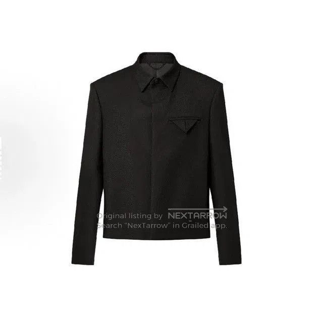 Louis Vuitton Louis Vuitton Wool Pearl Slogan Jacket. Size US L / EU 52-54 / 3 - 2 Thumbnail