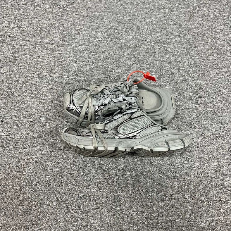 Balenciaga Balenciaga Make old grey slipper shoes 2502-Nextarrow Size US 5.5 / EU 38 - 2 Thumbnail