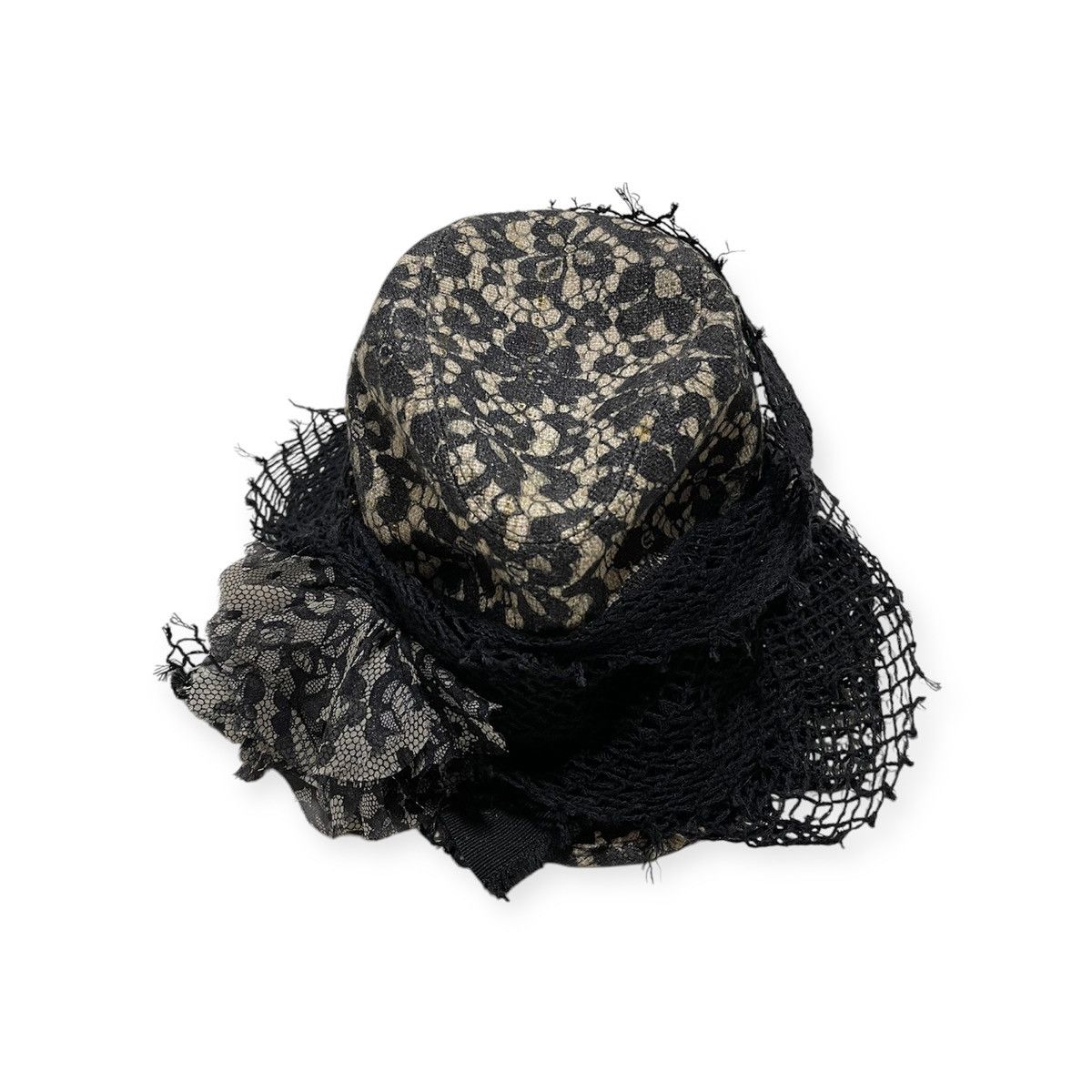 Dolce & Gabbana Fishnet Hat Size ONE SIZE - 2 Thumbnail