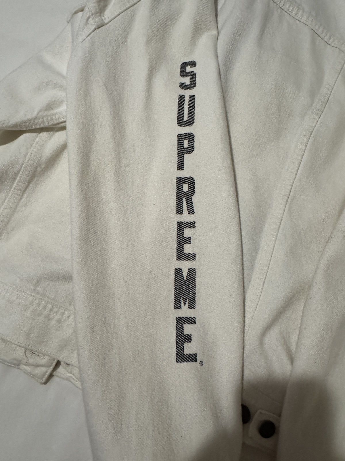Levi's × Supreme Supreme Levi’s Fleece Hood Trucker Jacket Size US L / EU 52-54 / 3 - 3 Thumbnail