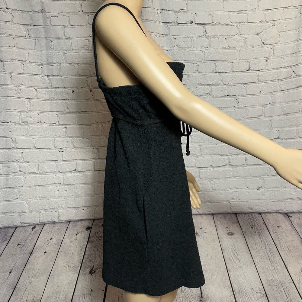 Free People NWT New Free People FP Beach Black Cotton Mini Dress Size M Size M / US 6-8 / IT 42-44 - 4 Thumbnail