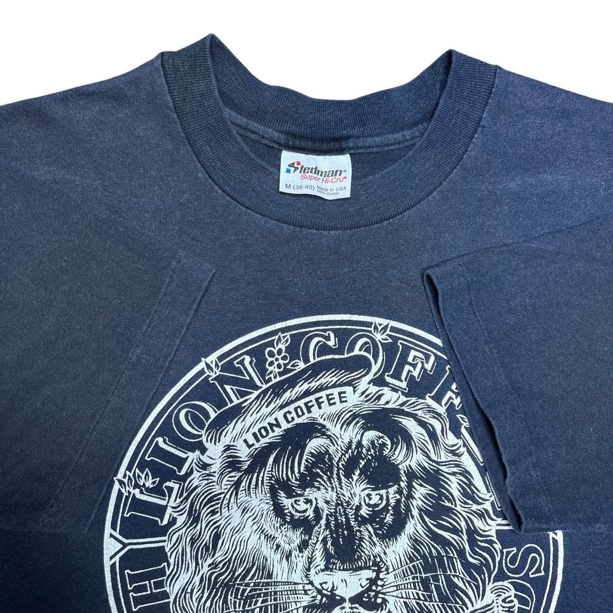Other Vintage 1980s Hawaiian Islands Lion Coffee Promo T-Shirt Size US M / EU 48-50 / 2 - 3 Thumbnail