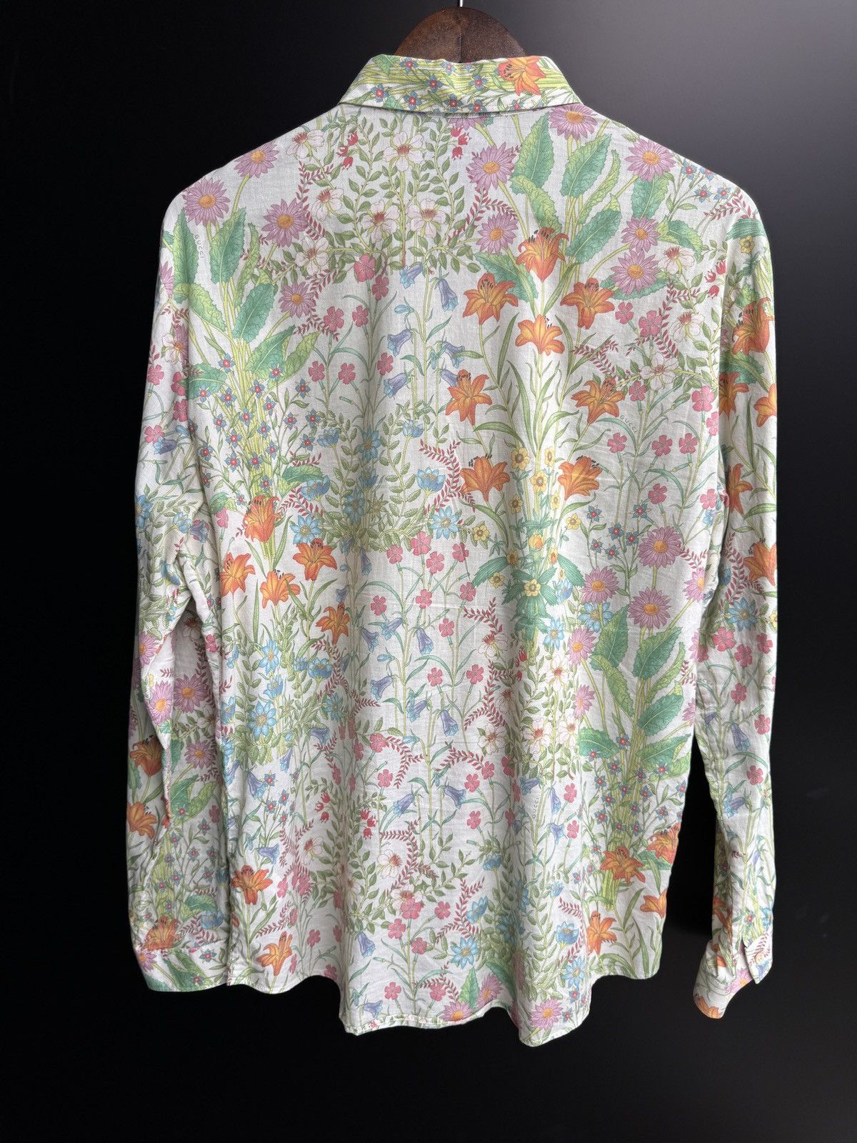 Gucci Gucci floral long sleeve button down Size US S / EU 44-46 / 1 - 2 Thumbnail