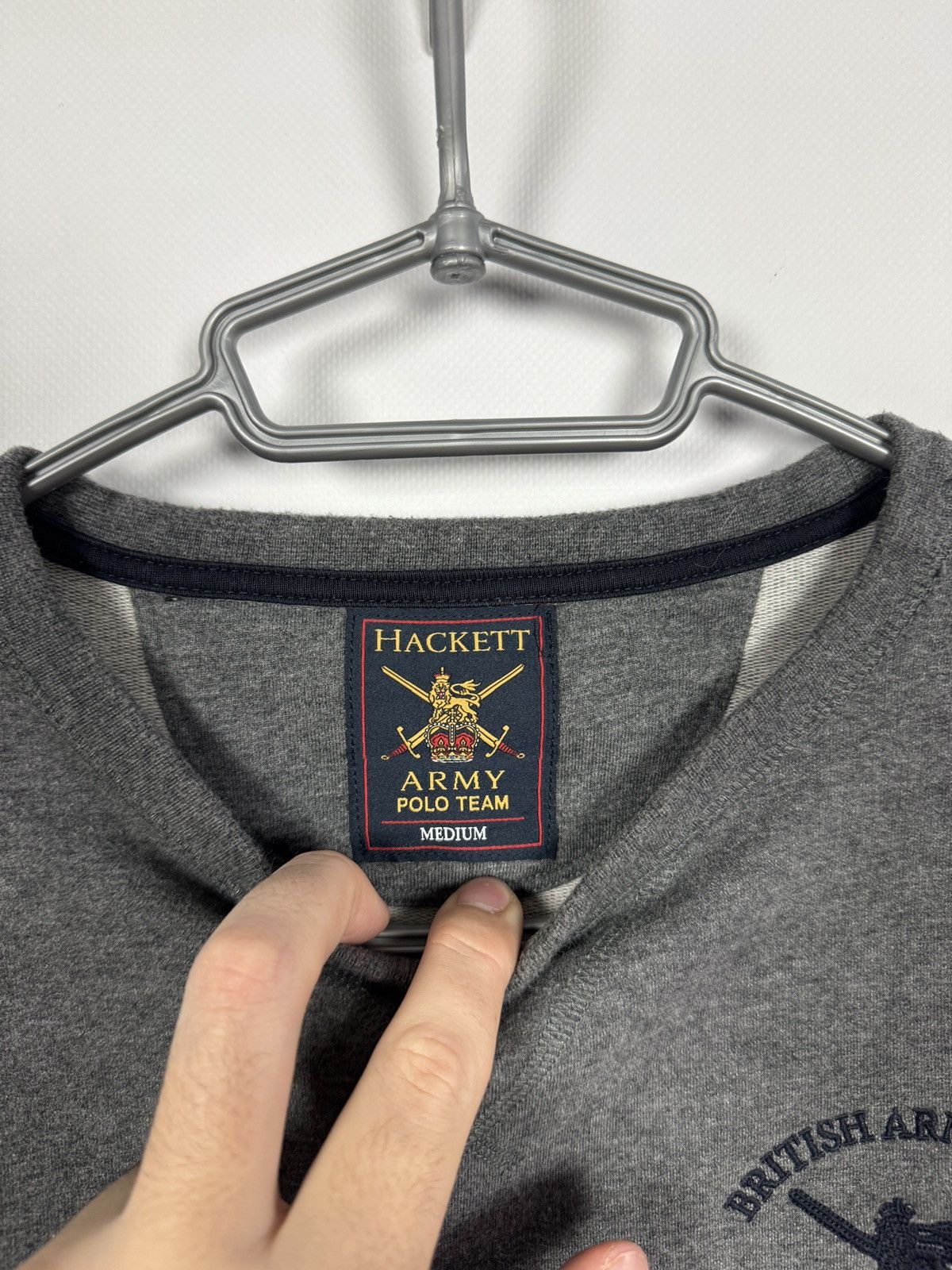 Hackett Hackett London Crewneck Sweatshirt British Army Polo Team Size US M / EU 48-50 / 2 - 8 Thumbnail