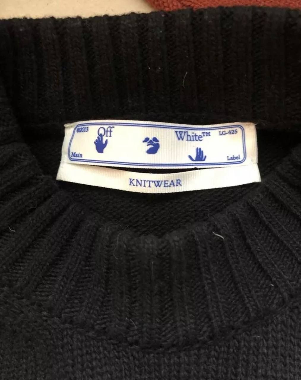 Off-White 💥NEW💥 OFF-WHITE SWEATER COLOR BLOCK CREWNECK Size US S / EU 44-46 / 1 - 8 Thumbnail