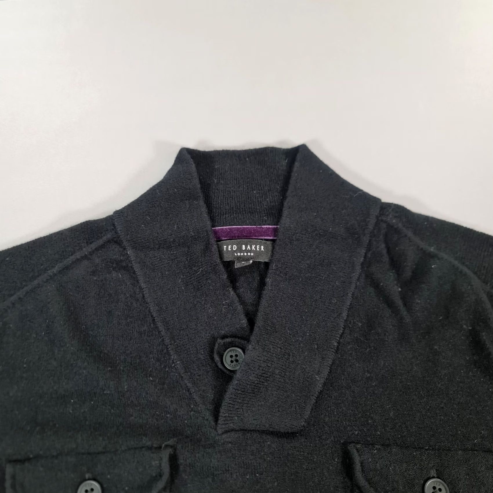 Ted Baker Ted Baker Mens Jumper Black XL Wool Cashmere Knit Pullover Size XL Men Knit Pullover Jumper Black Wool Cashmere Ted Baker Mens XL Pullover Size US XL / EU 56 / 4 - 2 Thumbnail