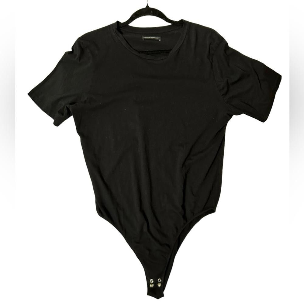 Citizens Of Humanity Citizens of Humanity l Melany Black Tee Bodysuit Medium Size M / US 6-8 / IT 42-44 - 2 Thumbnail