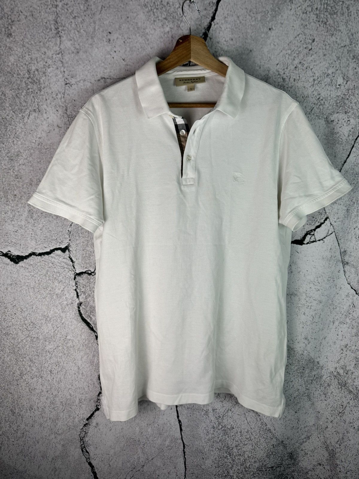 Burberry Burberry nova check vintage polo buttons shirt Size US XL / EU 56 / 4 - 1 Thumbnail