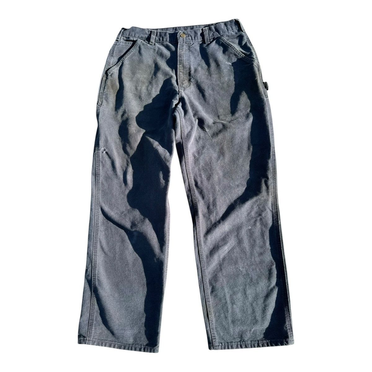 Carhartt Carhartt Faded Carpenter Work Pants Loose Fit Size 34x30 Size US 34 / EU 50 - 3 Thumbnail