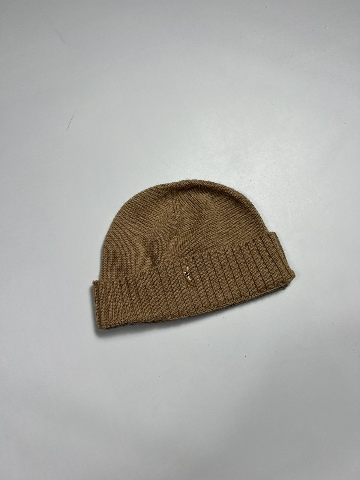 Polo Ralph Lauren Vintage Polo Ralph Lauren Cashmere Beanie Hat Size ONE SIZE - 1 Thumbnail