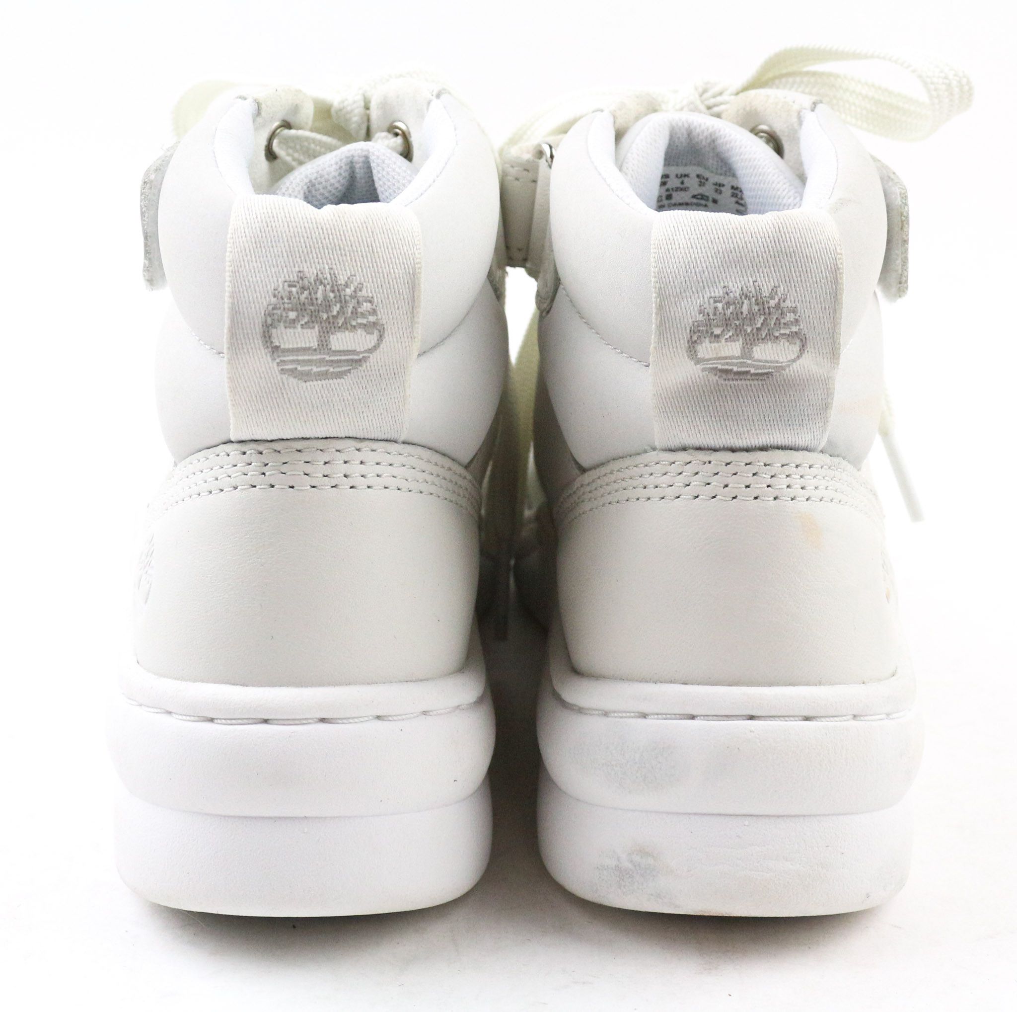Timberland A1ZXC UK White Leather ReBOTL 4 79629 Size US 6 / IT 36 - 8 Thumbnail