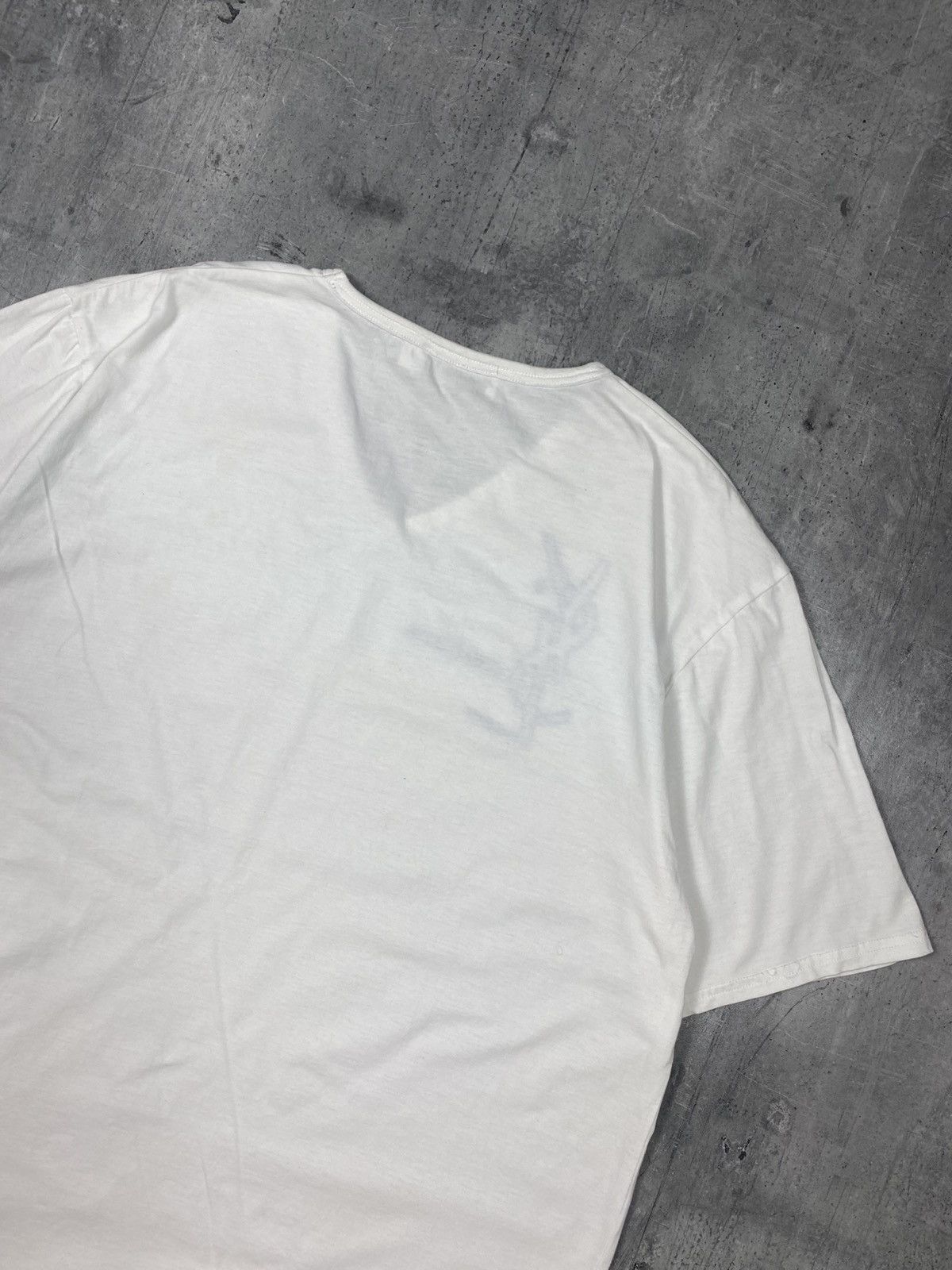 Yves Saint Laurent Vintage Yves Saint Laurent Big Logo Monogram tee ysl v-neck Size US XXL / EU 58 / 5 - 8 Thumbnail