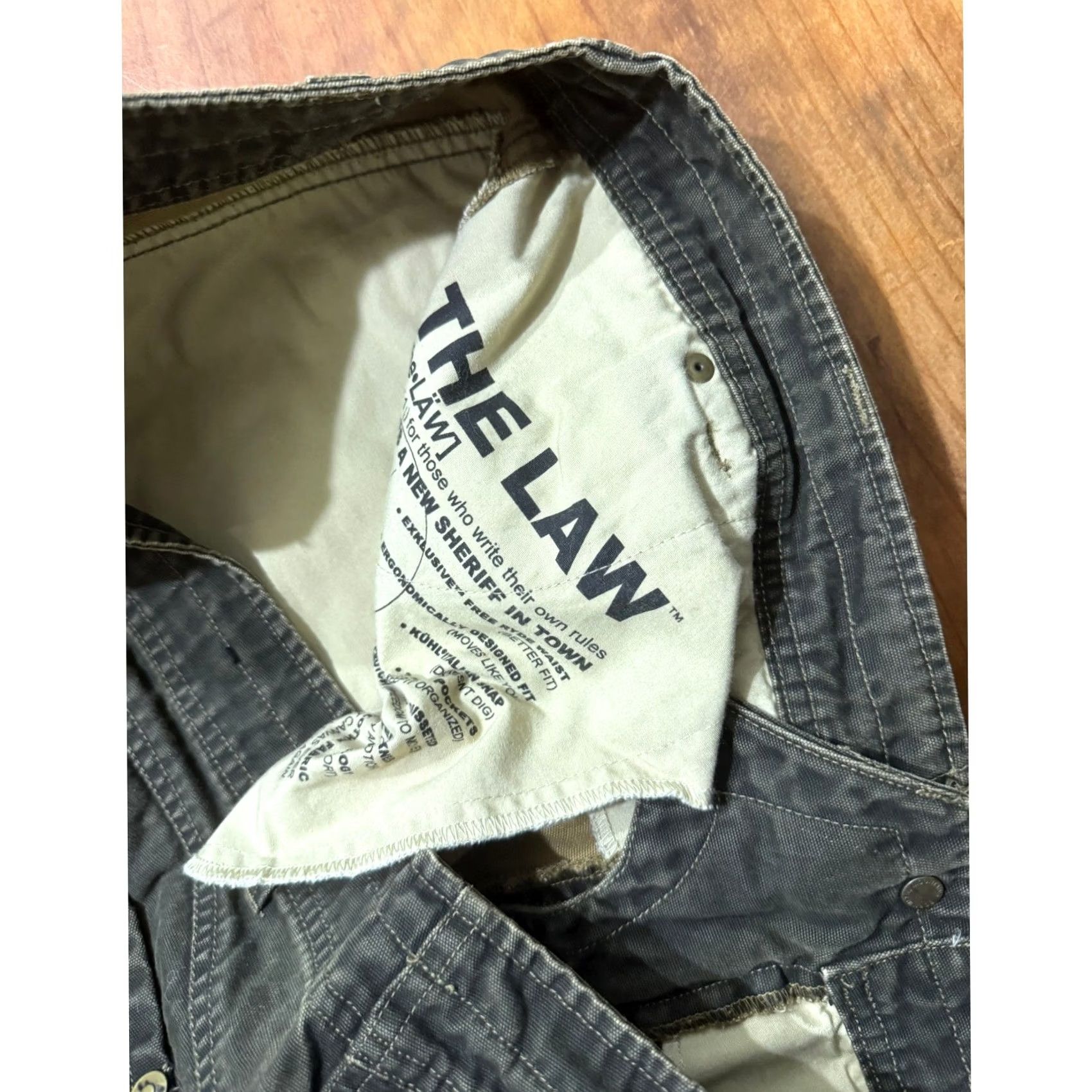 Denime Kuhl RYDR Pants Men's 42 x 32 Cotton Denim Brown Outdoor Hiking The Law WW9 Size US 42 / EU 58 - 4 Thumbnail