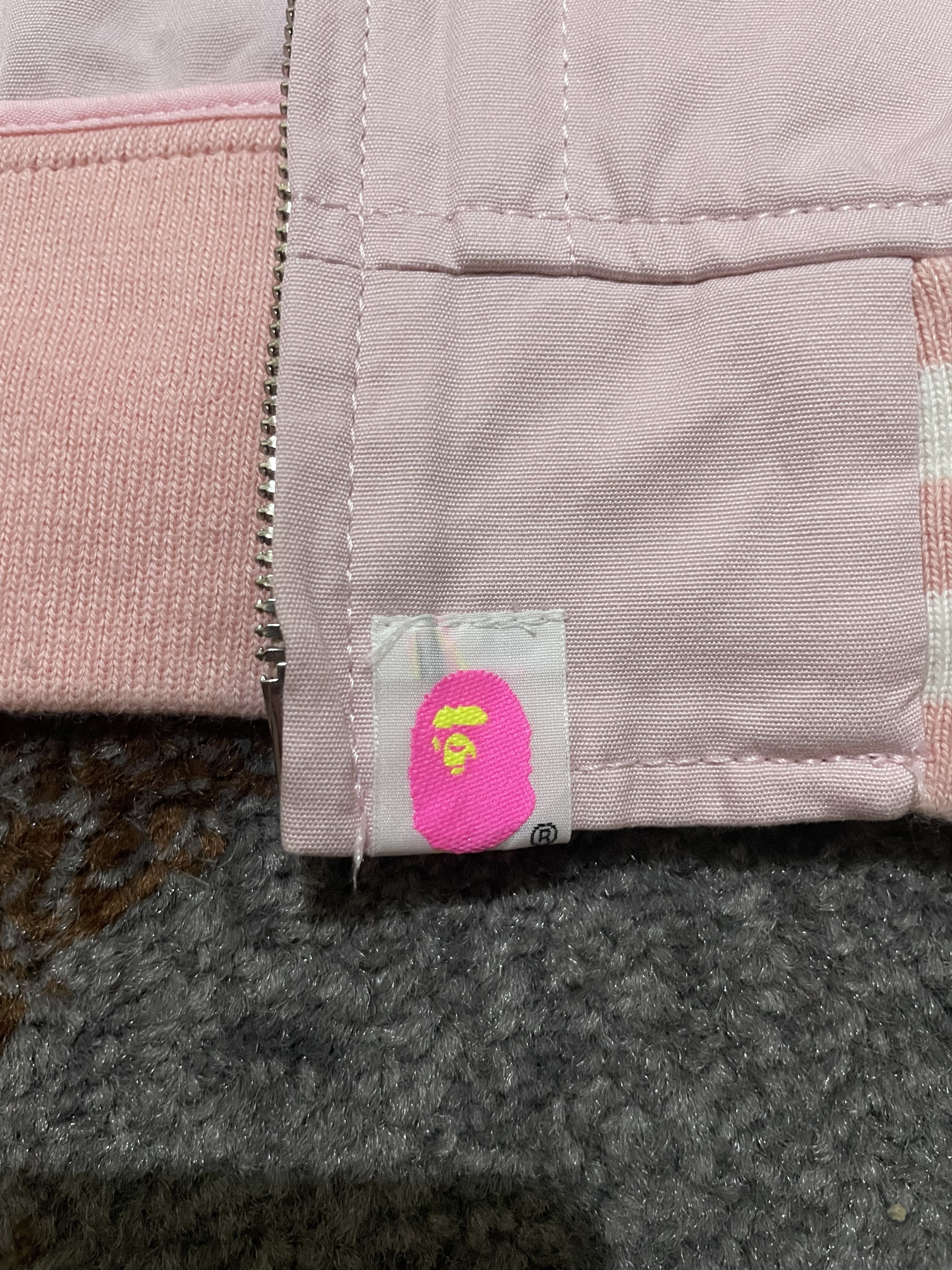 Bape 2005 Bape Ape Head Logo Varsity Jacket Size S / US 4 / IT 40 - 9 Thumbnail